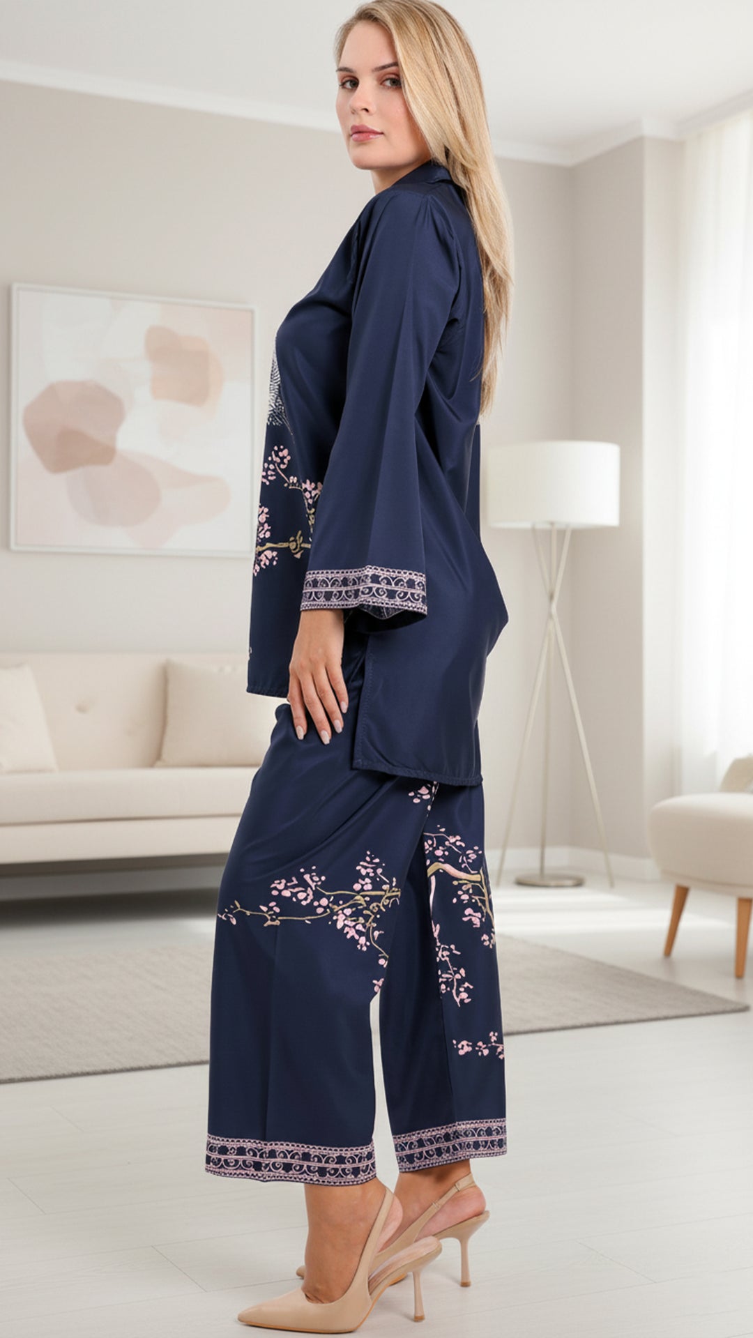 Selene Blue Matching Co-ord Set