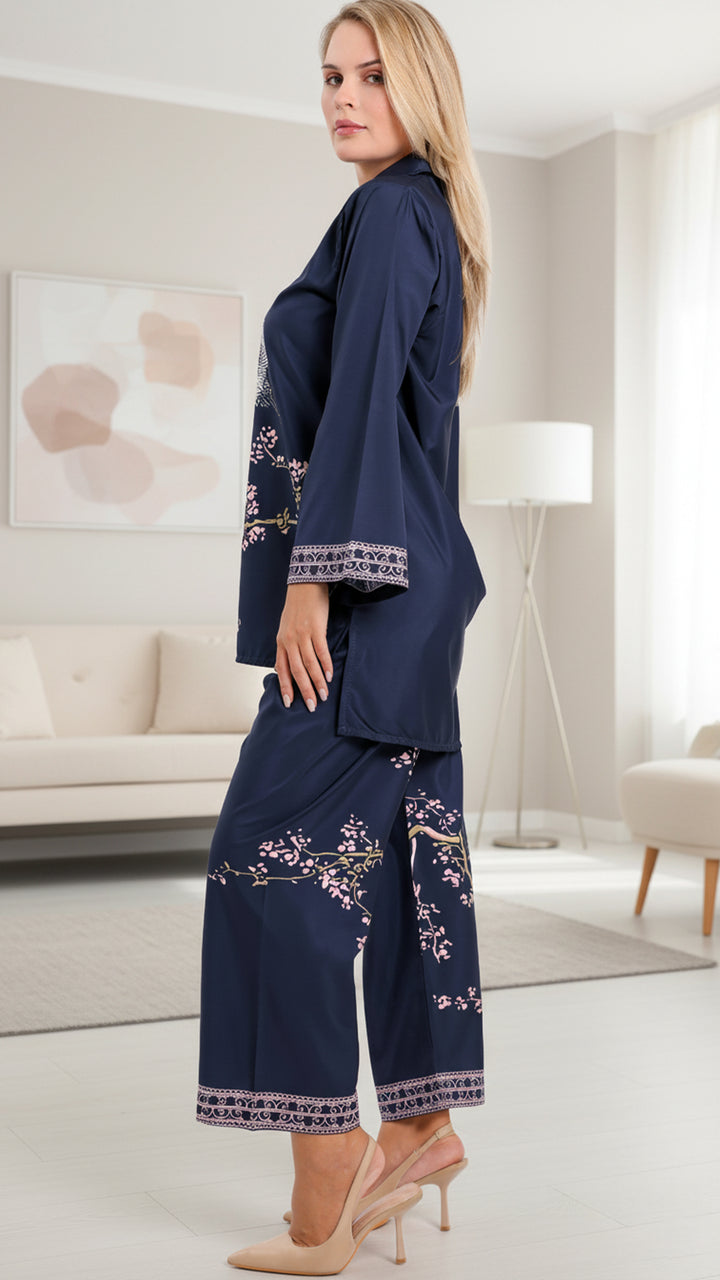 Selene Blue Matching Co-ord Set