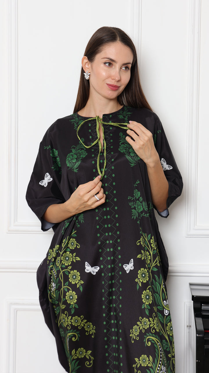 Ardine Noire Kaftan