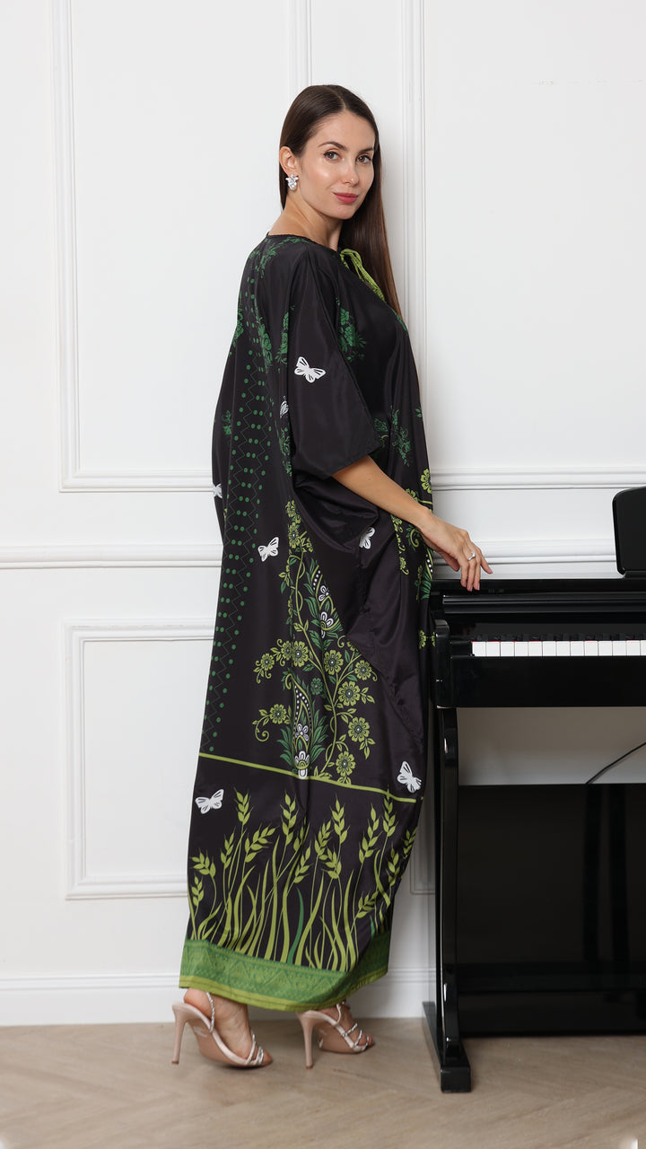 Ardine Noire Kaftan