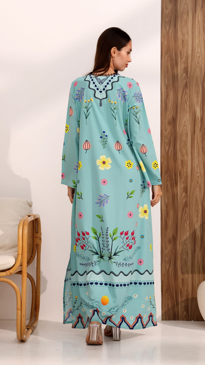 Sable Kaftan Dress