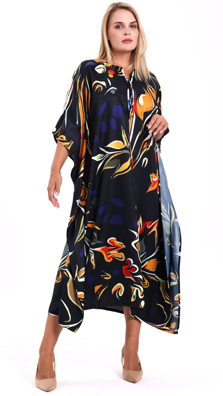 Auvielle Black Kaftan