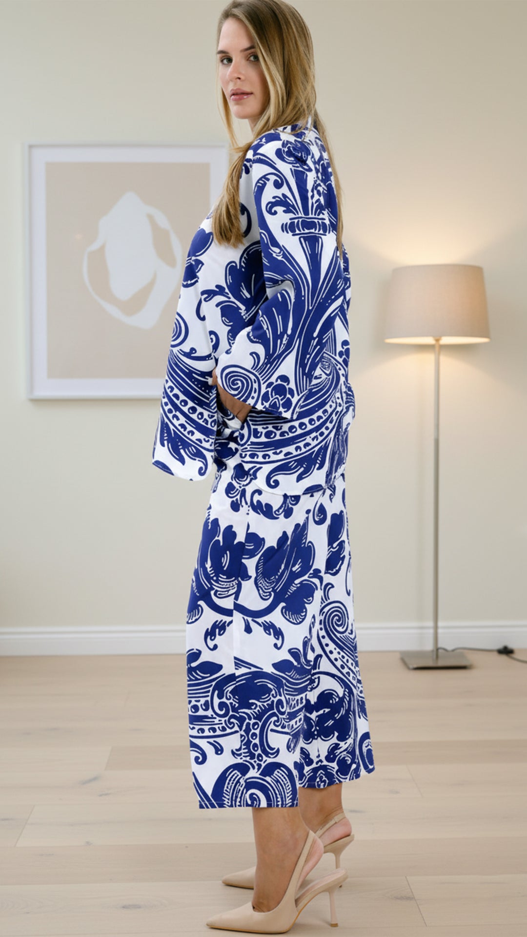 Sapphire Grace Two-Piece Set