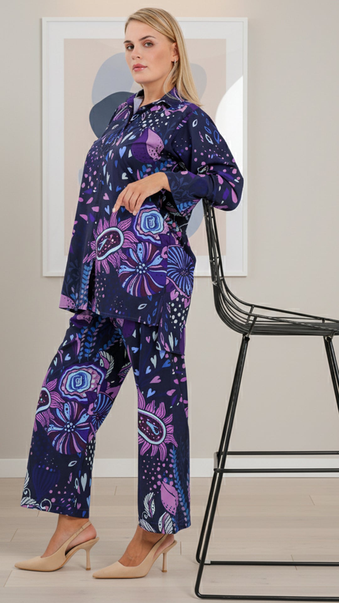 Mirelle Blue Matching Co-ord Set