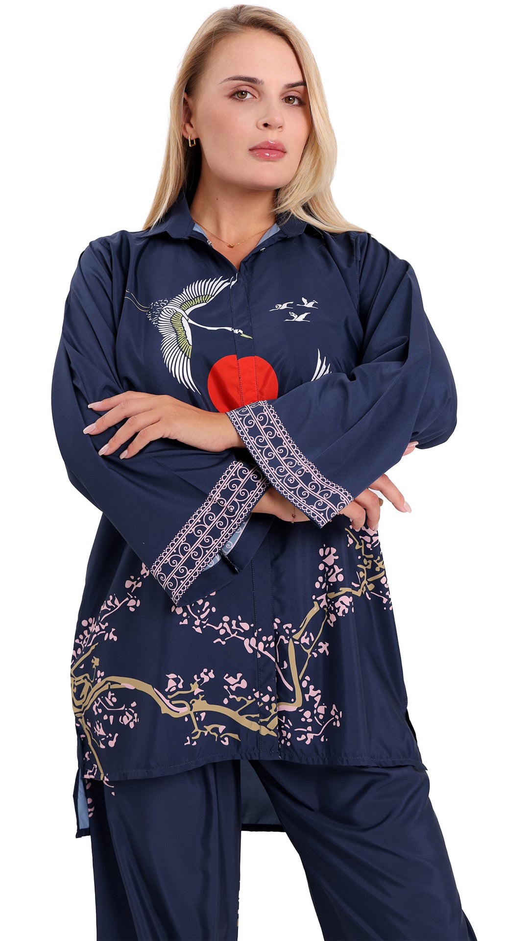Selene Blue Matching Co-ord Set