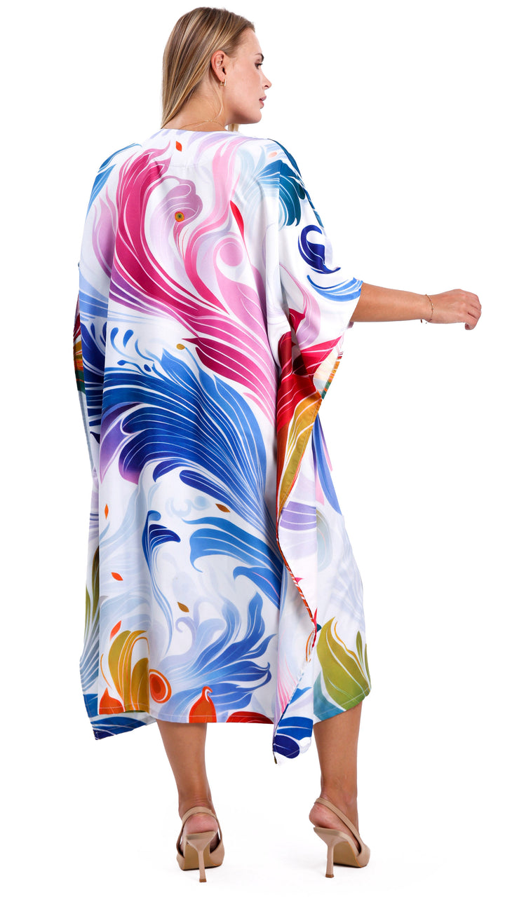 Zavina White Kaftan