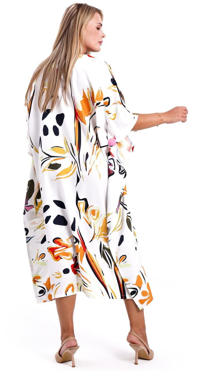 Auvielle White Kaftan