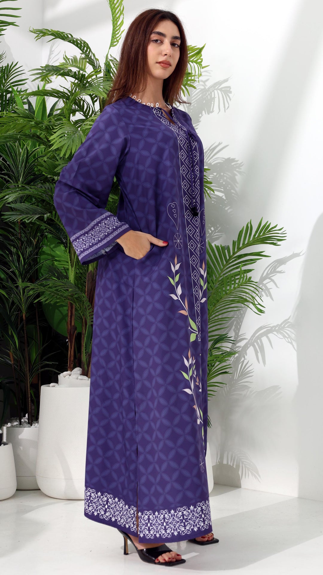 Caelira Kaftan Dress