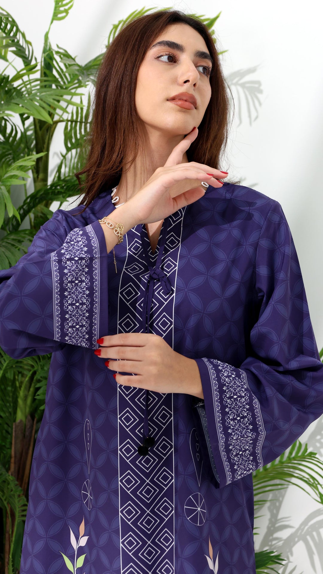 Caelira Kaftan Dress