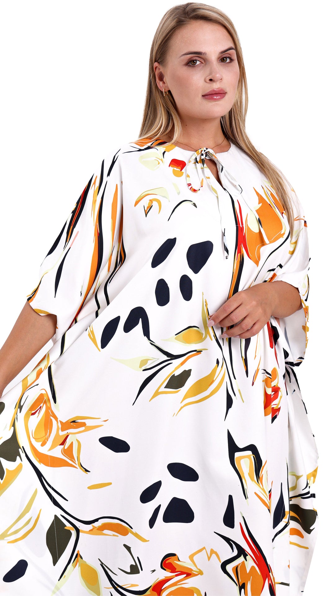 Auvielle White Kaftan