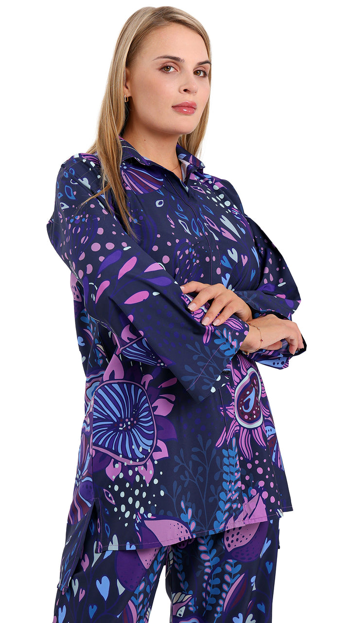 Mirelle Blue Matching Co-ord Set