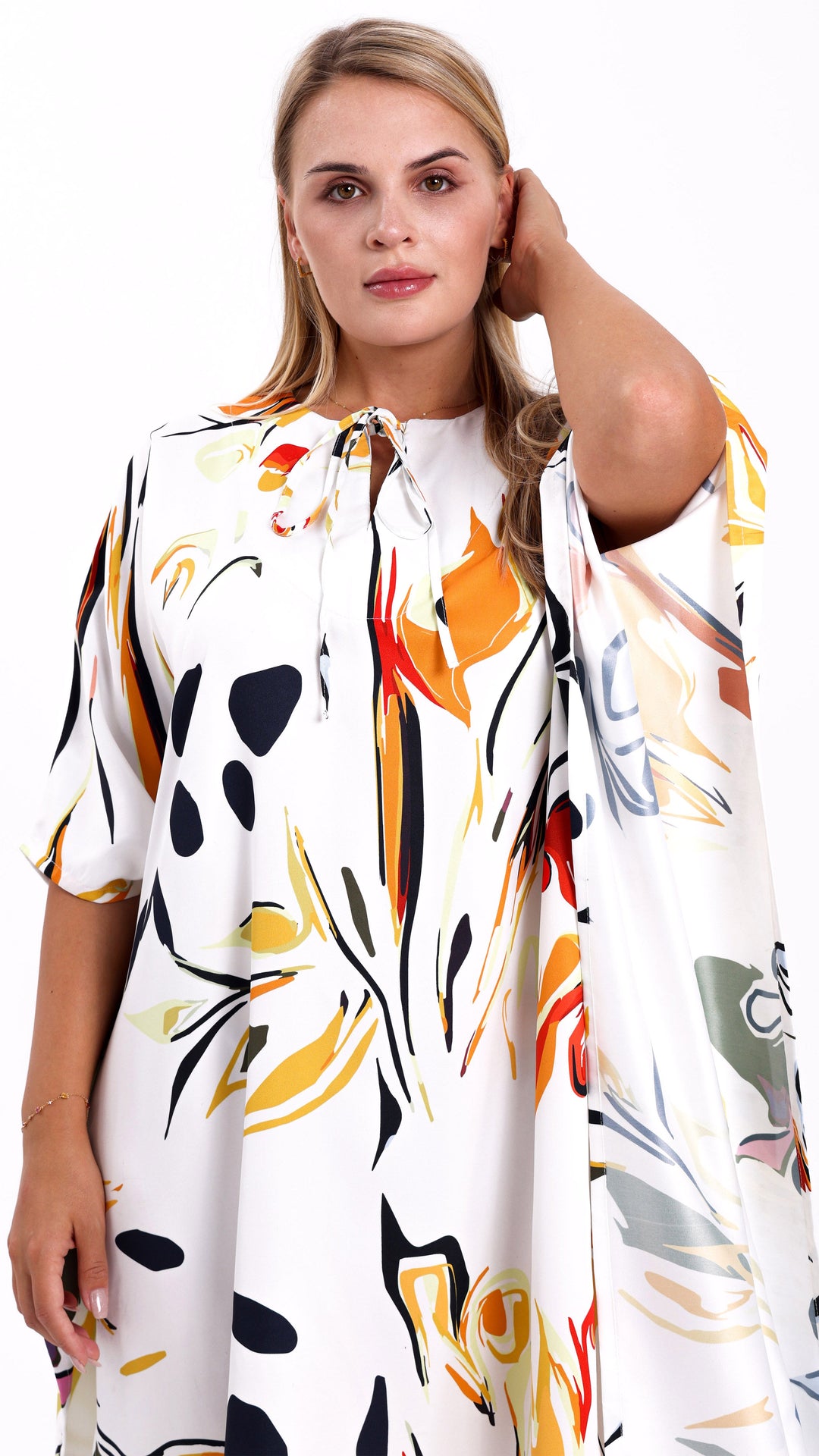 Auvielle White Kaftan