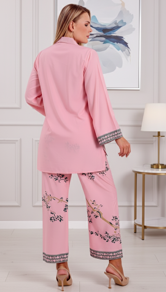 Selene Pink Matching Co-ord Set