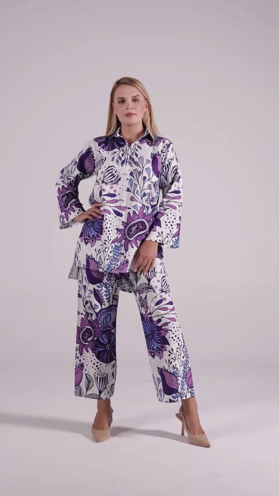 Mirelle White Matching Co-ord Set