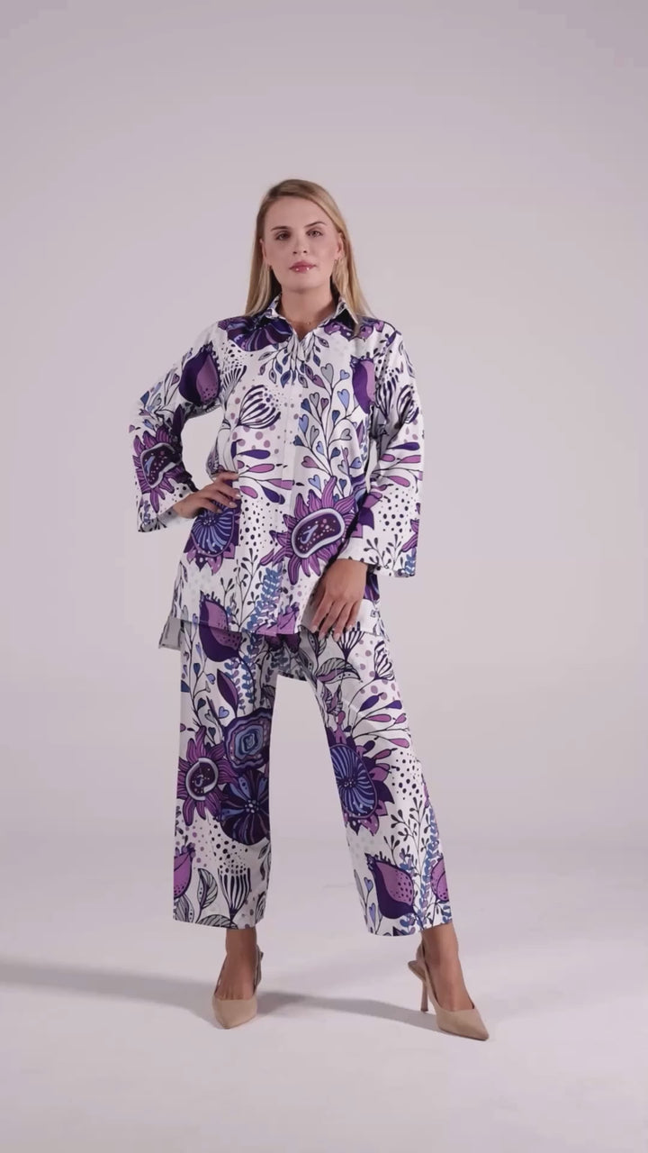 Mirelle White Matching Co-ord Set