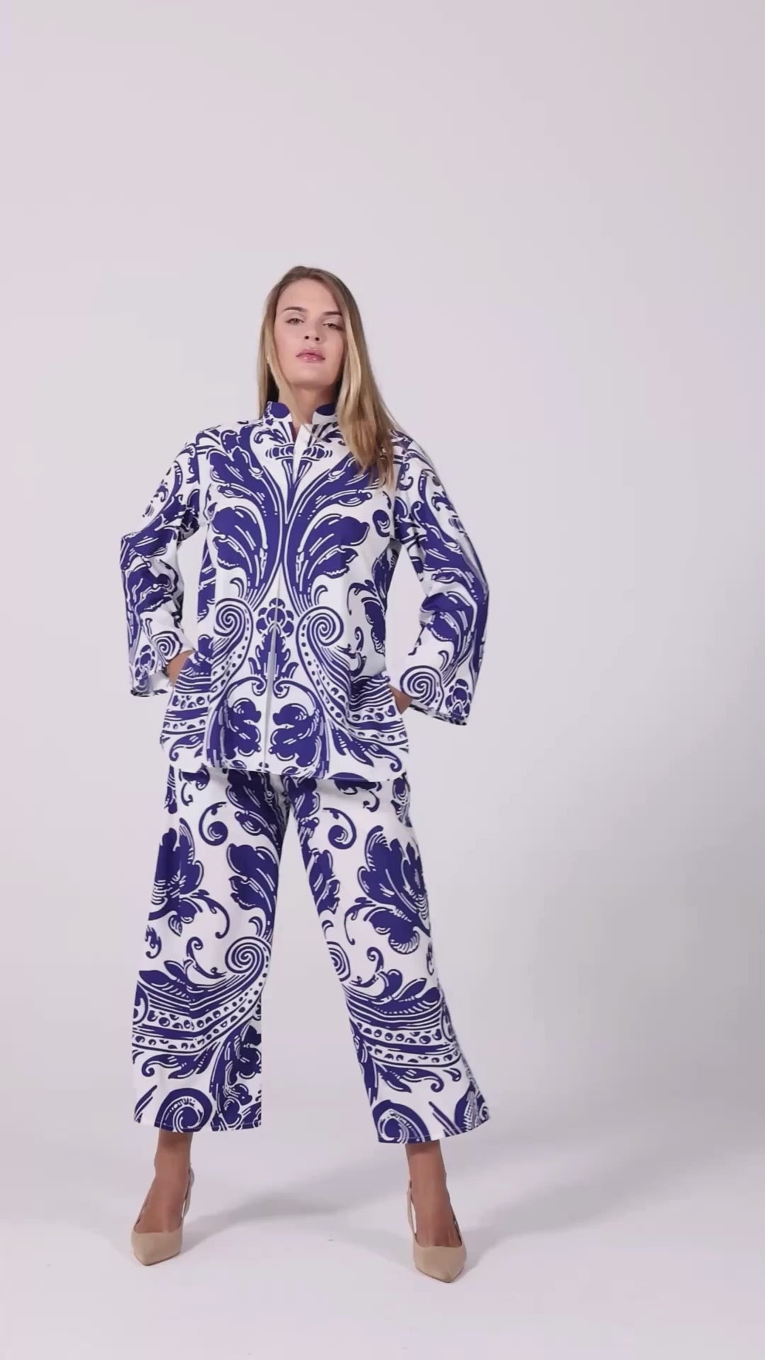 Sapphire Grace Two-Piece Set
