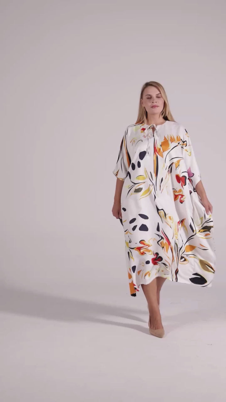 Auvielle White Kaftan