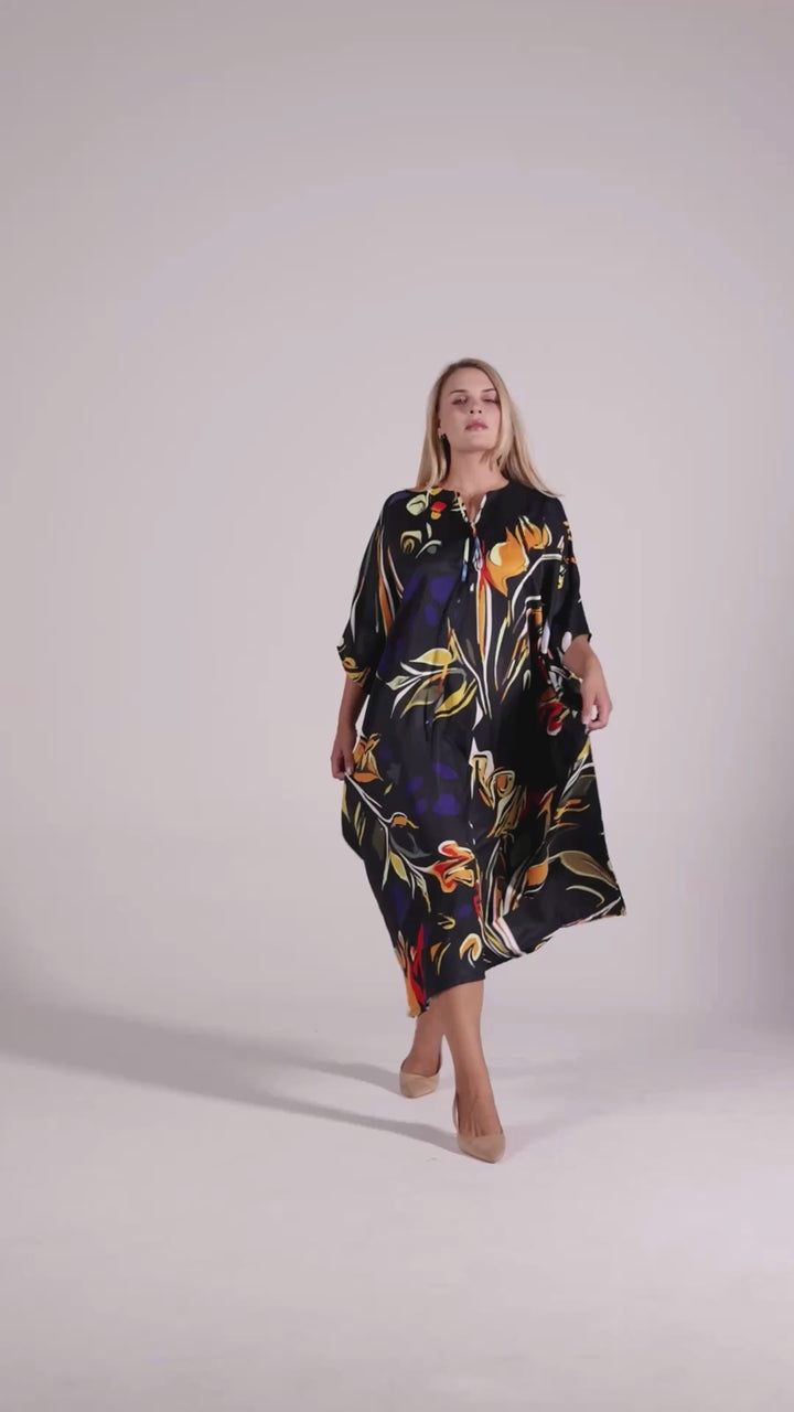Auvielle Black Kaftan